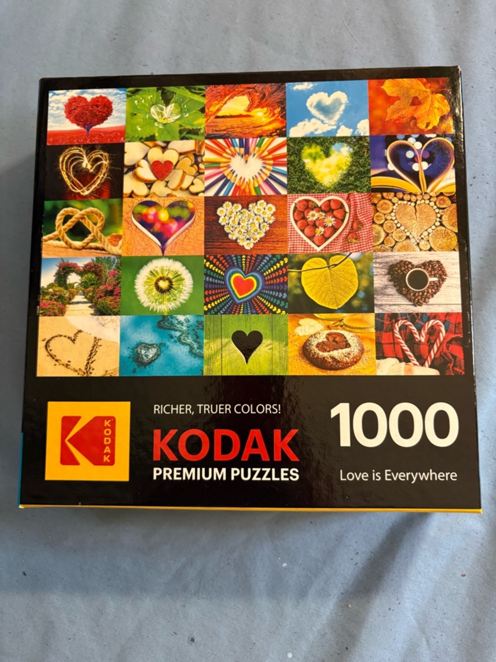 Kodak Multicolor Heart Collage 1000-Piece Puzzle